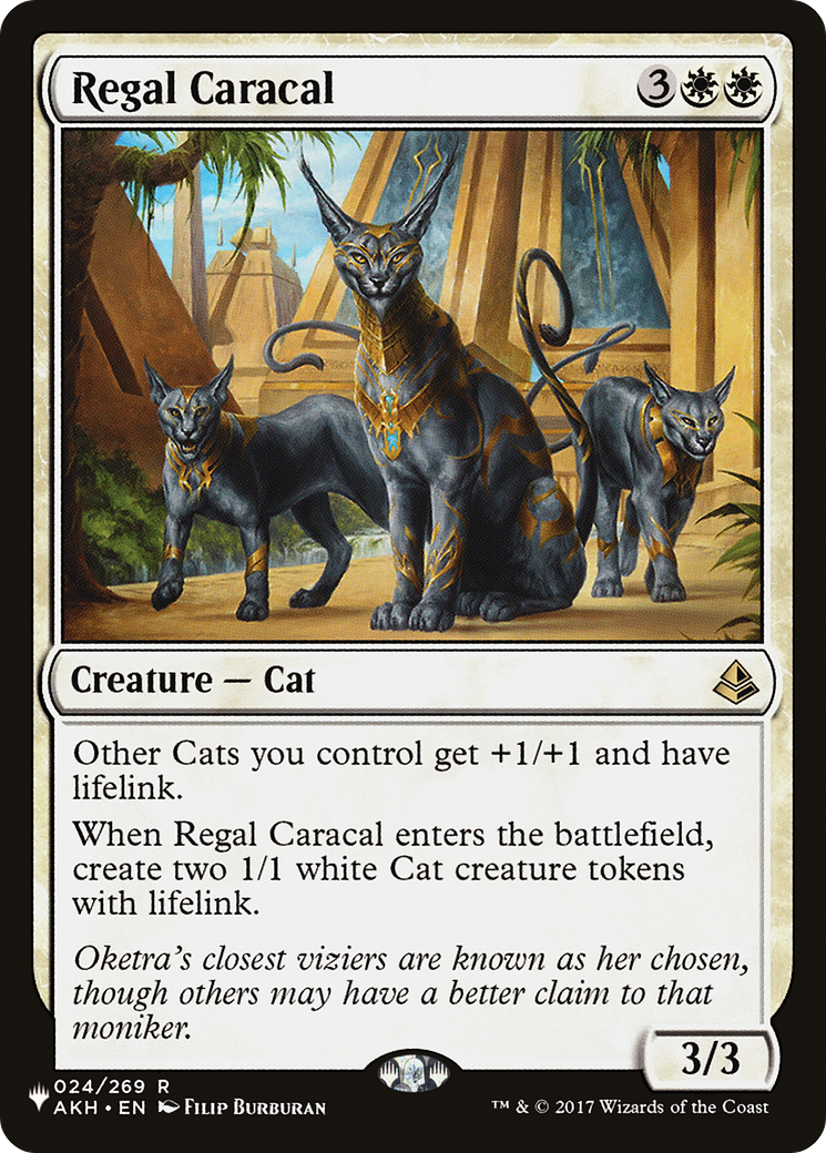Regal Caracal (LIST-AKH-24) - The List