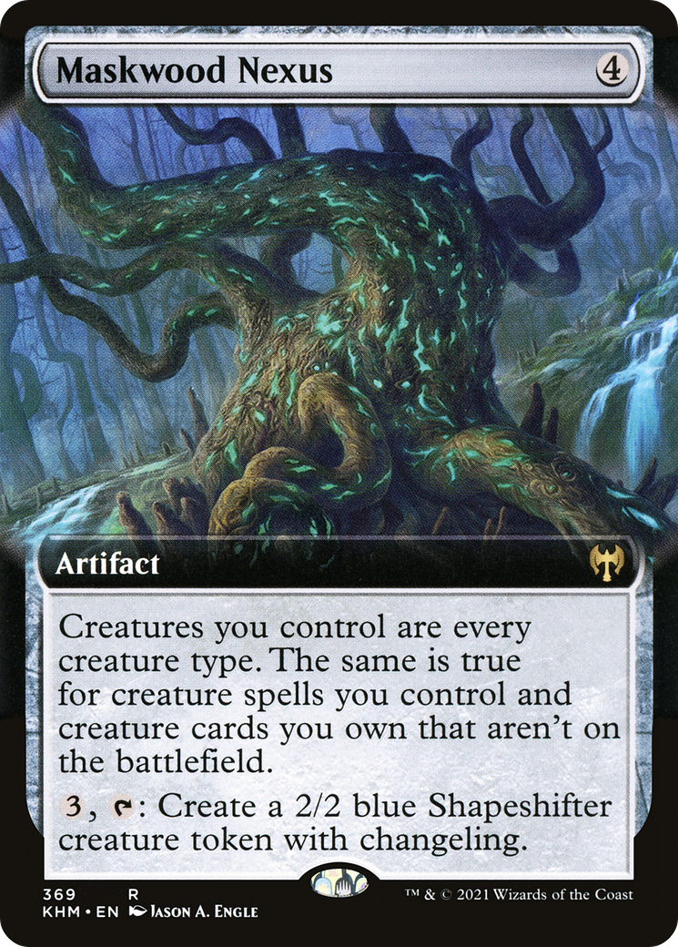 Nexus du Bois-Masque (KHM-369) - Kaldheim : (Extended Art) Foil 