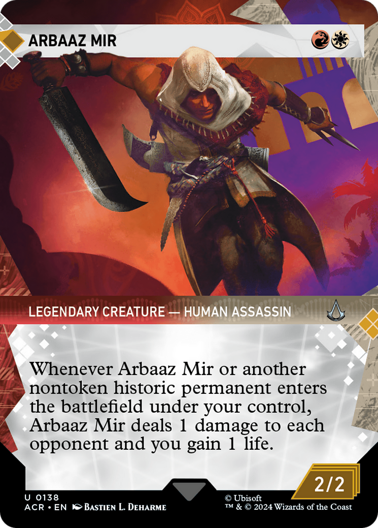 Arbaaz Mir (ACR-138) - Assassin's Creed : (Vitrine) (Sans bordure) Foil 