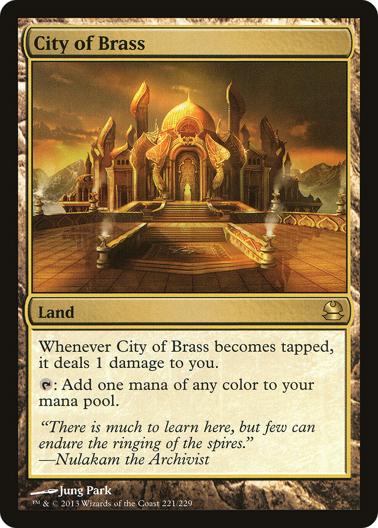City of Brass (MMA-221) - Modern Masters Foil 
