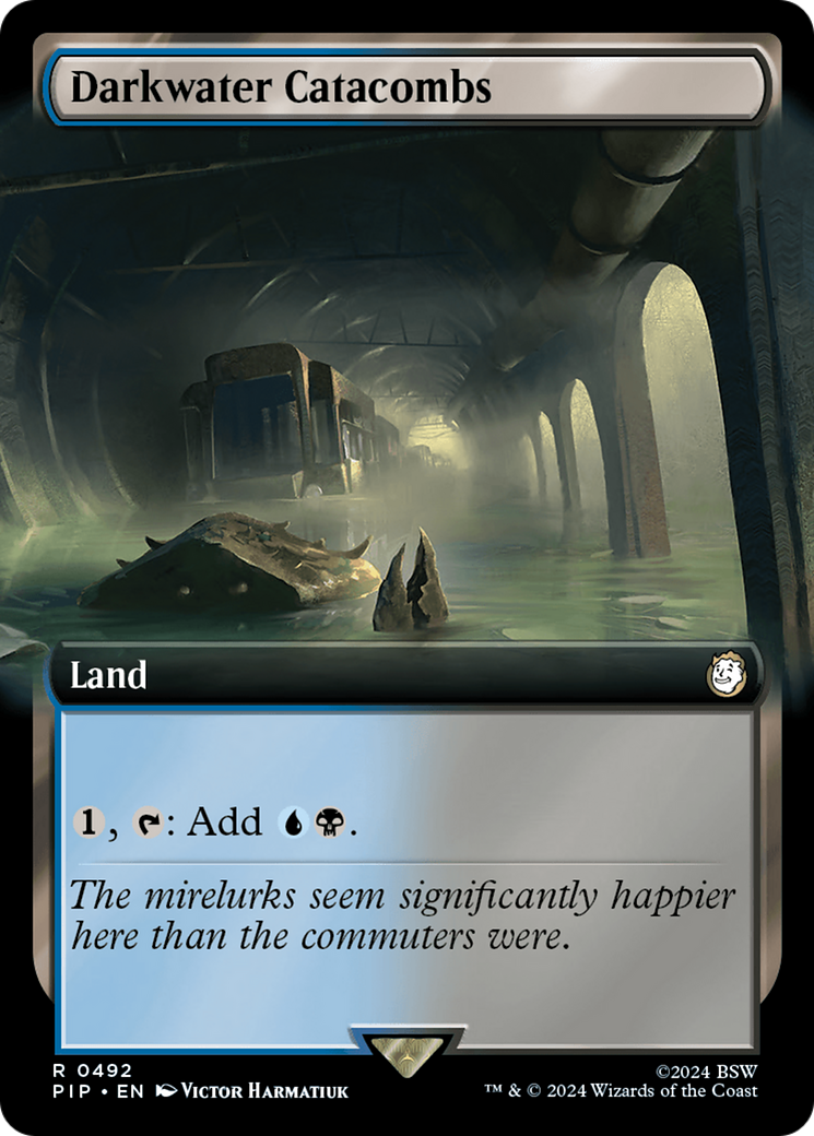 Catacombes de Darkwater (PIP-492) - Fallout : (Extended Art) Foil 