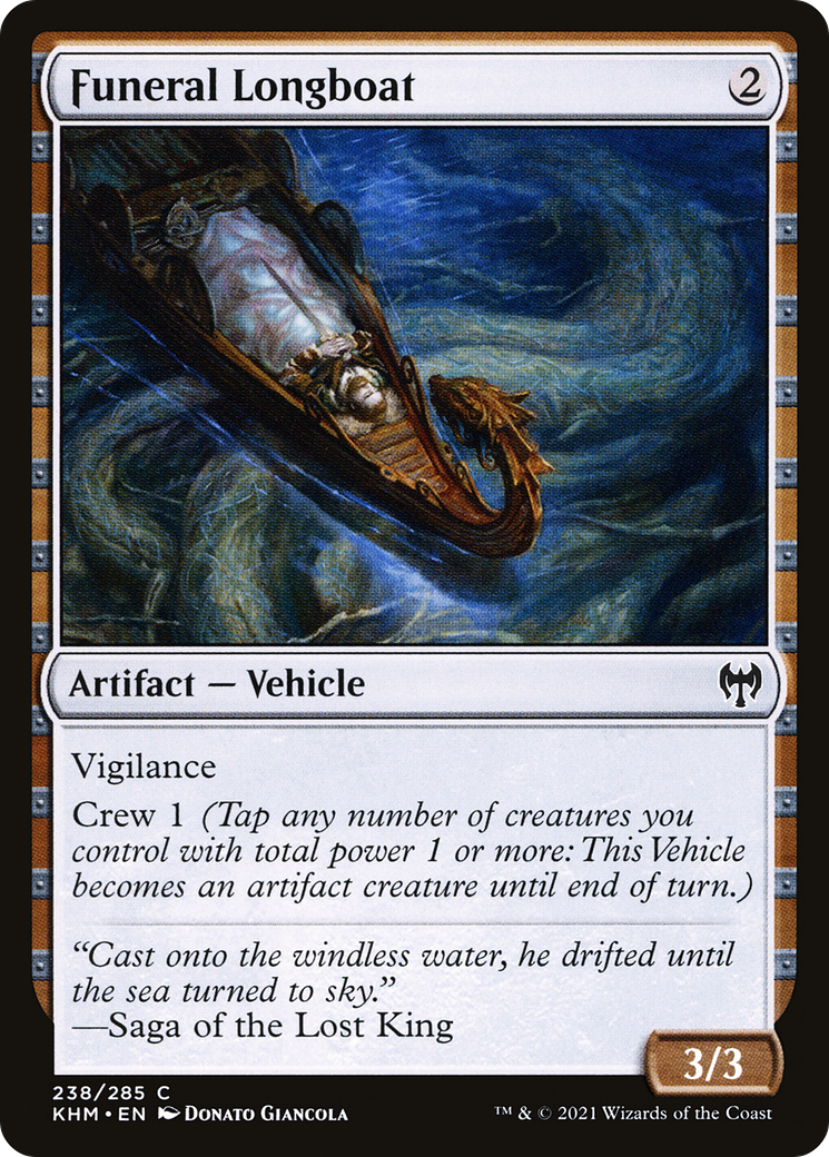 Chaloupe funéraire (KHM-238) - Kaldheim Foil 