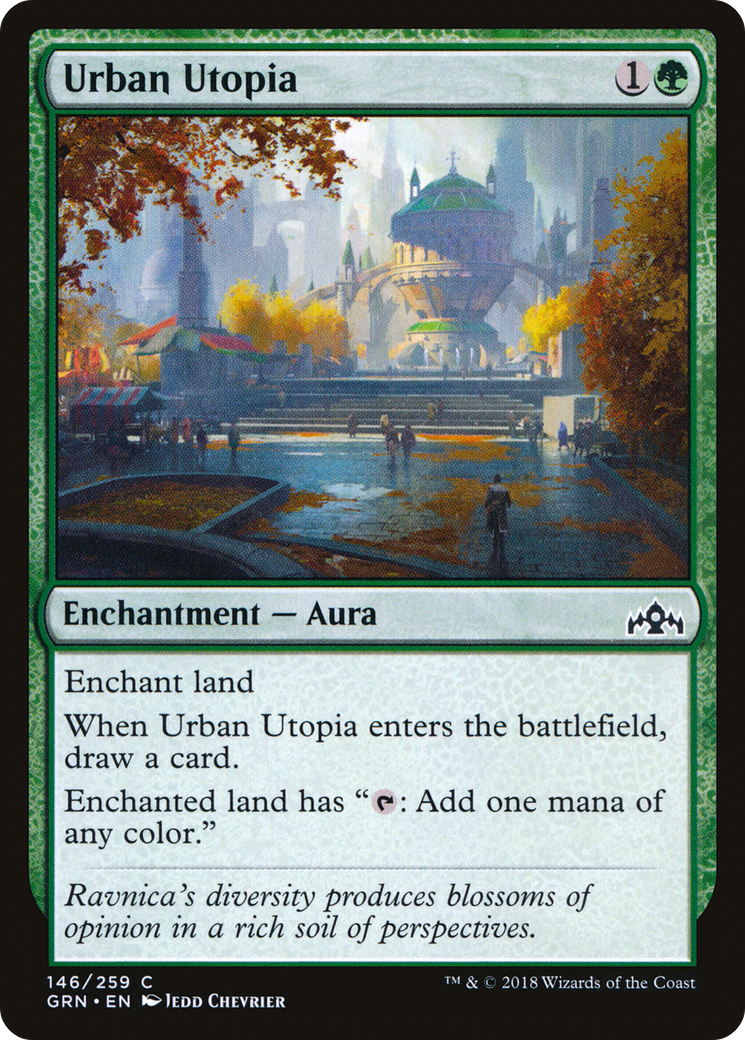 Utopie urbaine (GRN-146) - Guildes de Ravnica Foil 