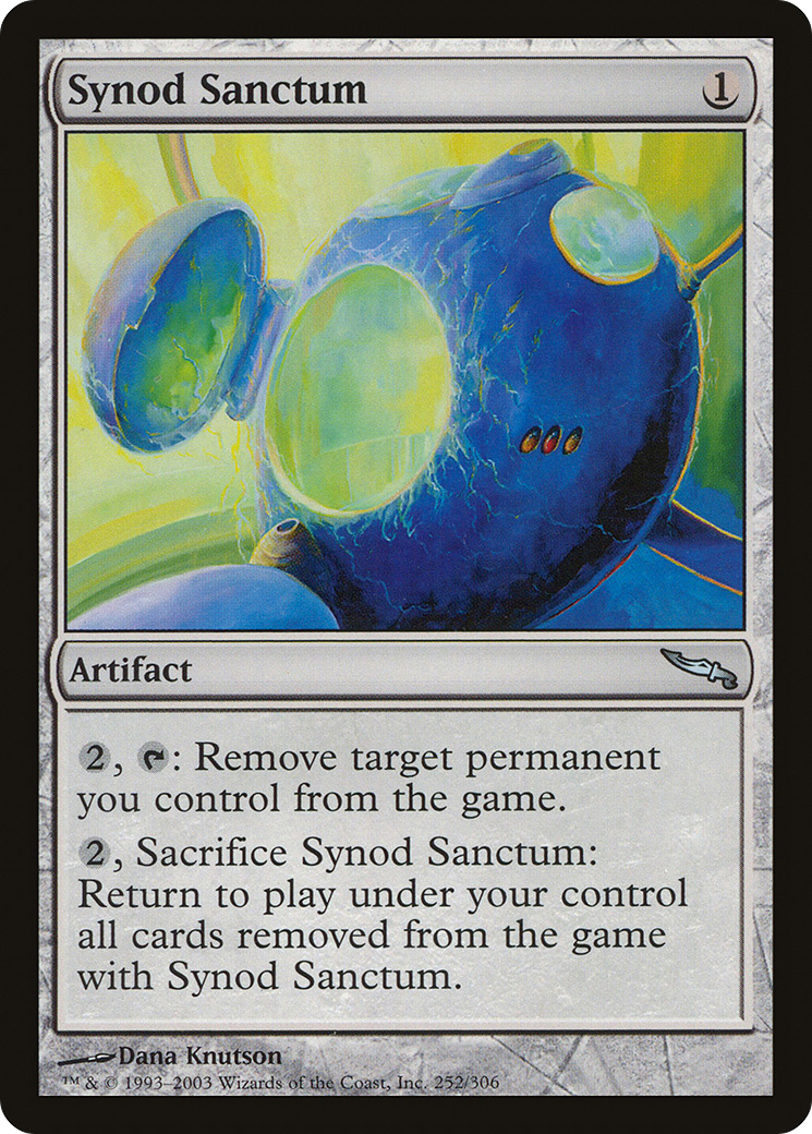 Sanctuaire du Synode (MRD-252) - Mirrodin 