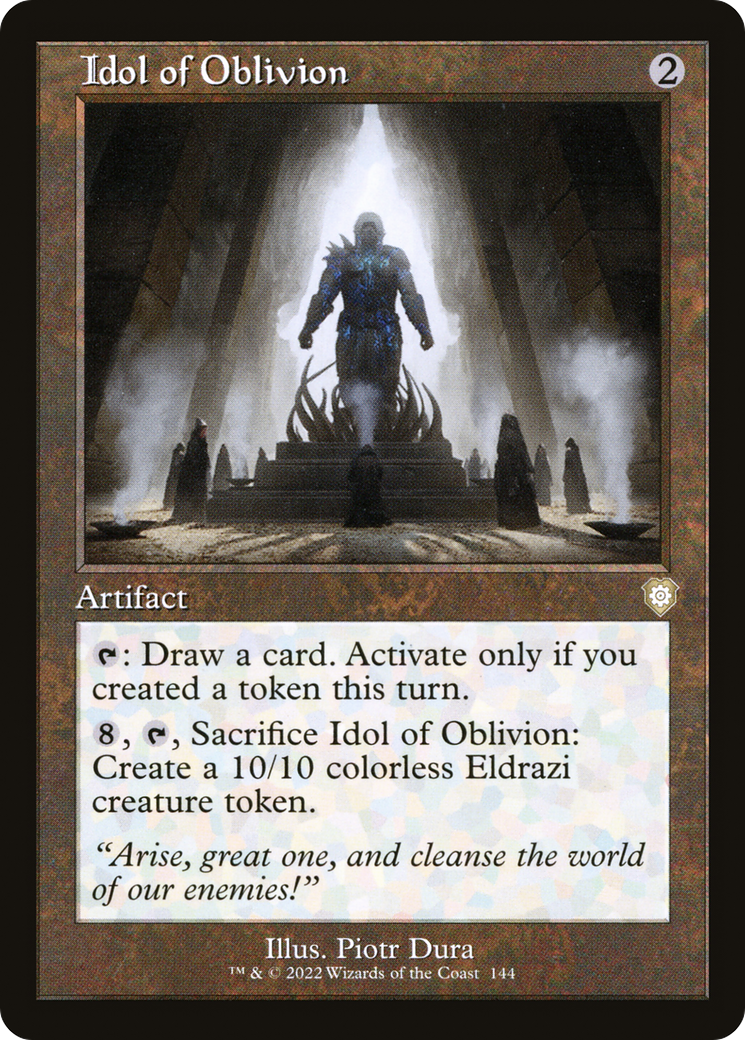 Idol of Oblivion (Retro Frame) (BRC-144) - The Brothers' War Commander