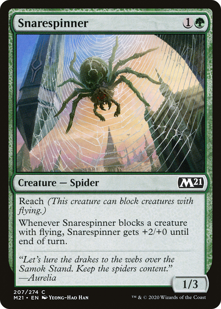 Snarespinner (M21-207) - Core Set 2021 Foil
