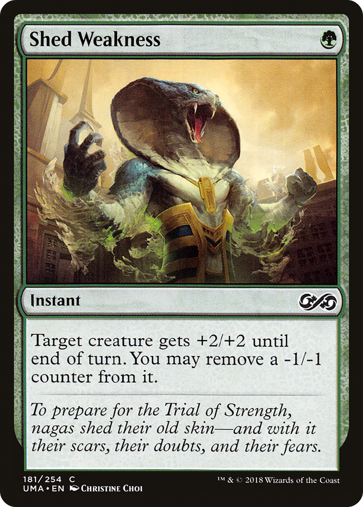 Shed Weakness (UMA-181) - Ultimate Masters Foil