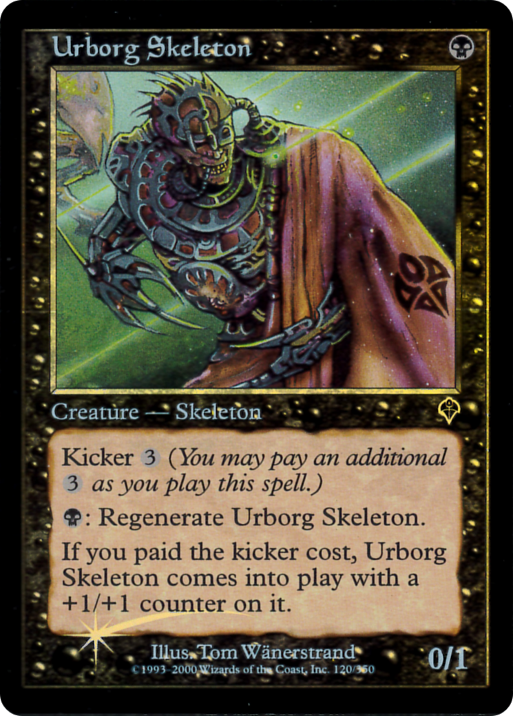 Squelette d'Urborg (INV-134★) - Invasion Foil