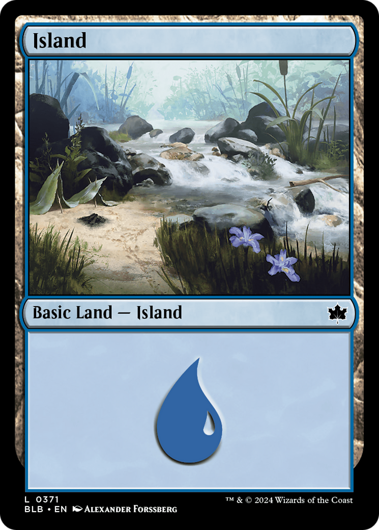 Île (BLB-371) - Feuille Bloomburrow 