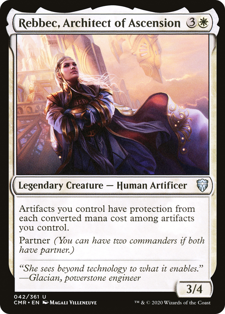 Rebbec, Architecte de l'Ascension (CMR-042) - Commander Legends Foil 