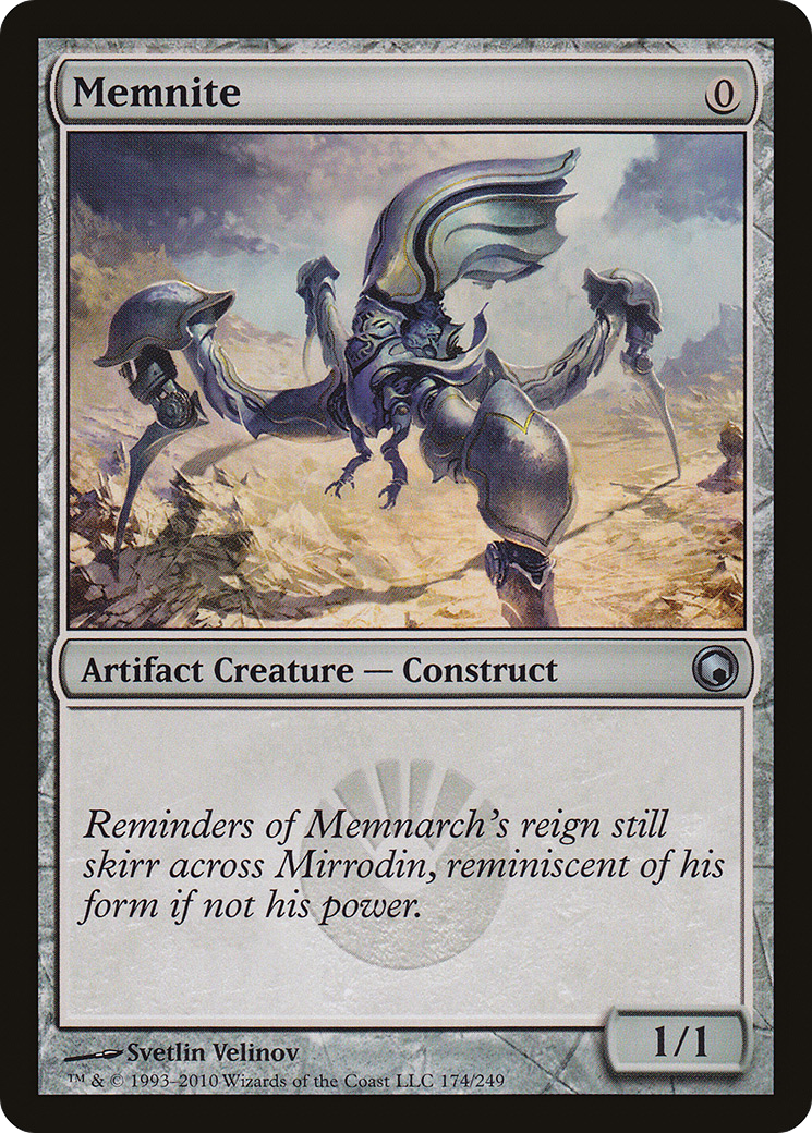 Memnite (SOM-174) - Scars of Mirrodin Foil