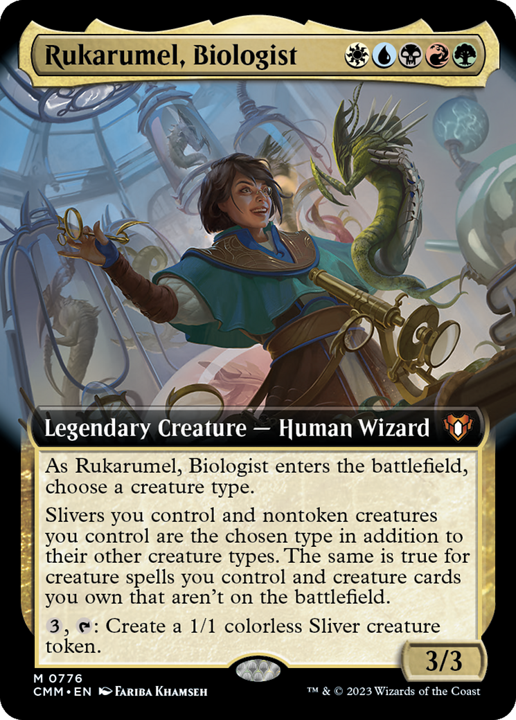 Rukarumel, biologiste (CMM-776) - Commander Masters : (Extended Art)