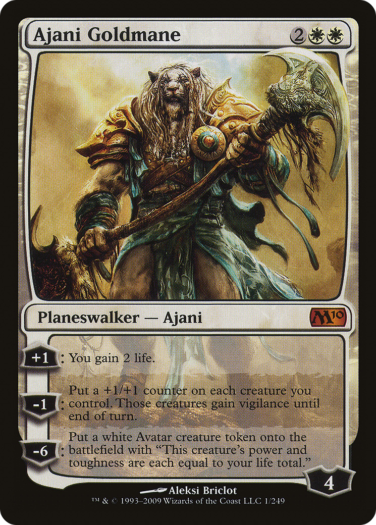 Ajani Goldmane (M10-001) - Magie 2010 