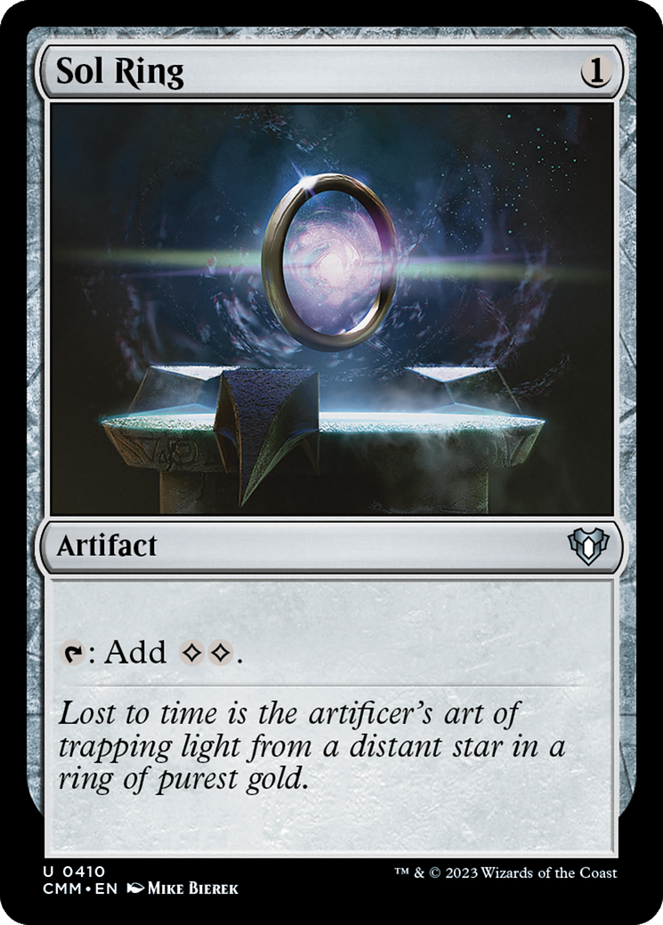 Sol Ring (CMM-410) - Commander Masters Foil 