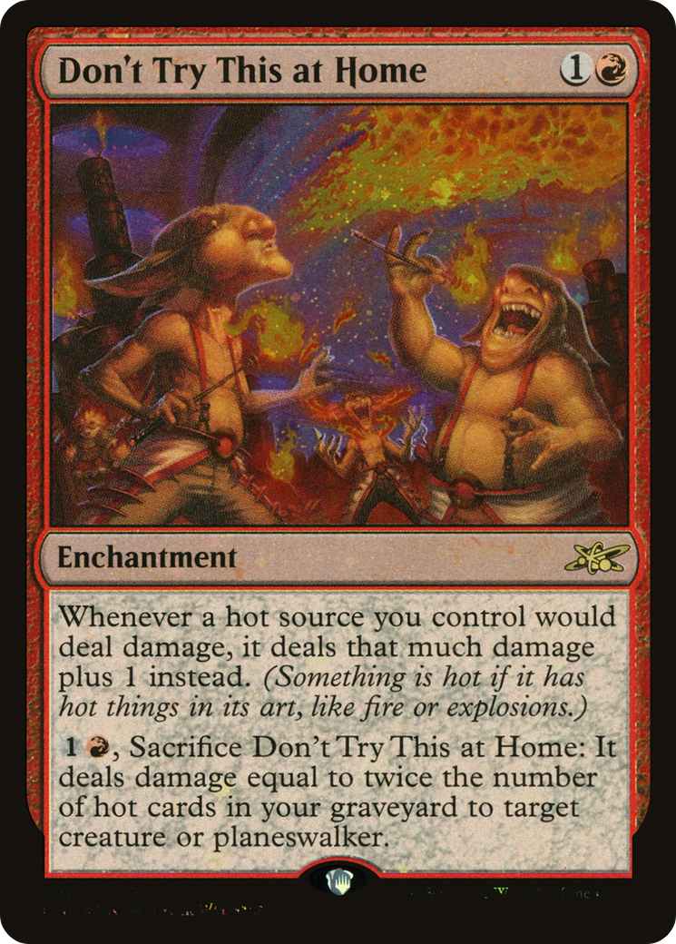 N'essayez pas ça à la maison (UNF-391) - Unfinity Foil 