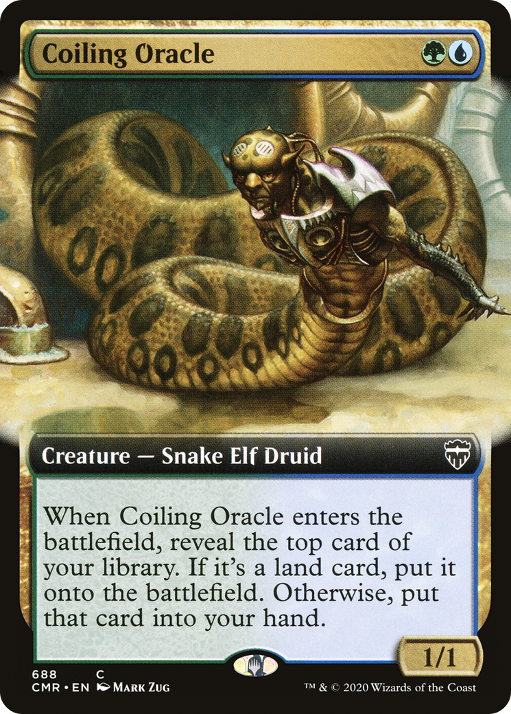 Oracle enroulé (CMR-688) - Commander Legends : (Extended Art) Foil 