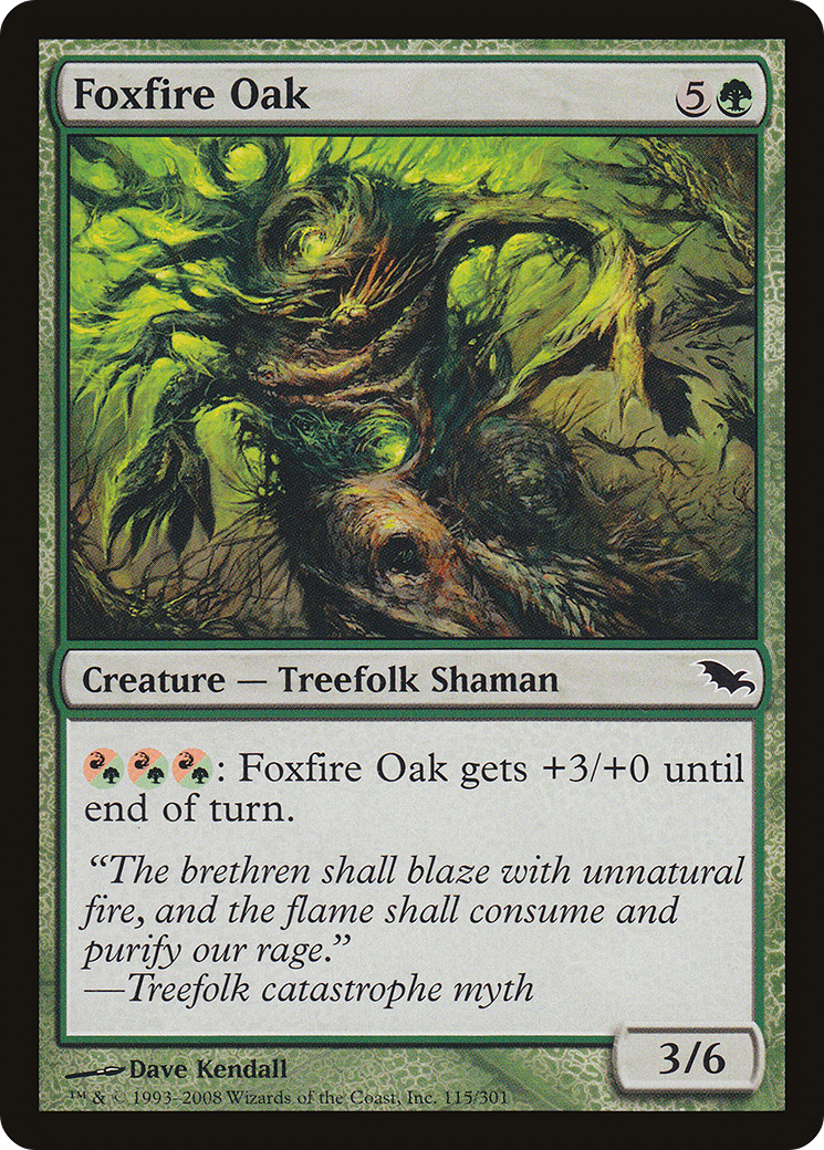 Chêne de feu de renard (SHM-115) - Shadowmoor 