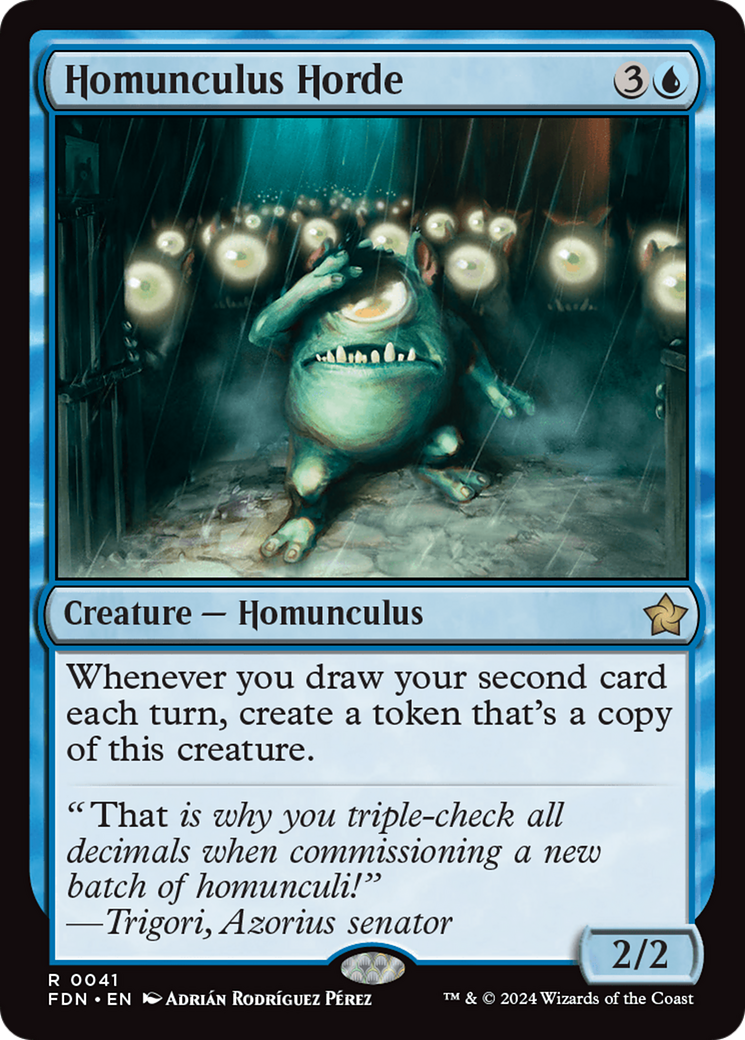 Horde d'Homonculus (FDN-041) - Fondations 
