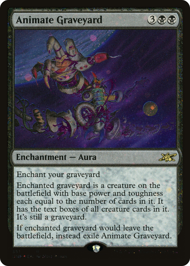 Cimetière animé (UNF-351) - Unfinity Foil 