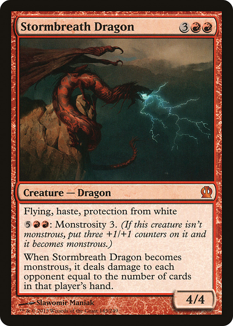 Dragon Souffle-Tempête (THS-143) - Theros 
