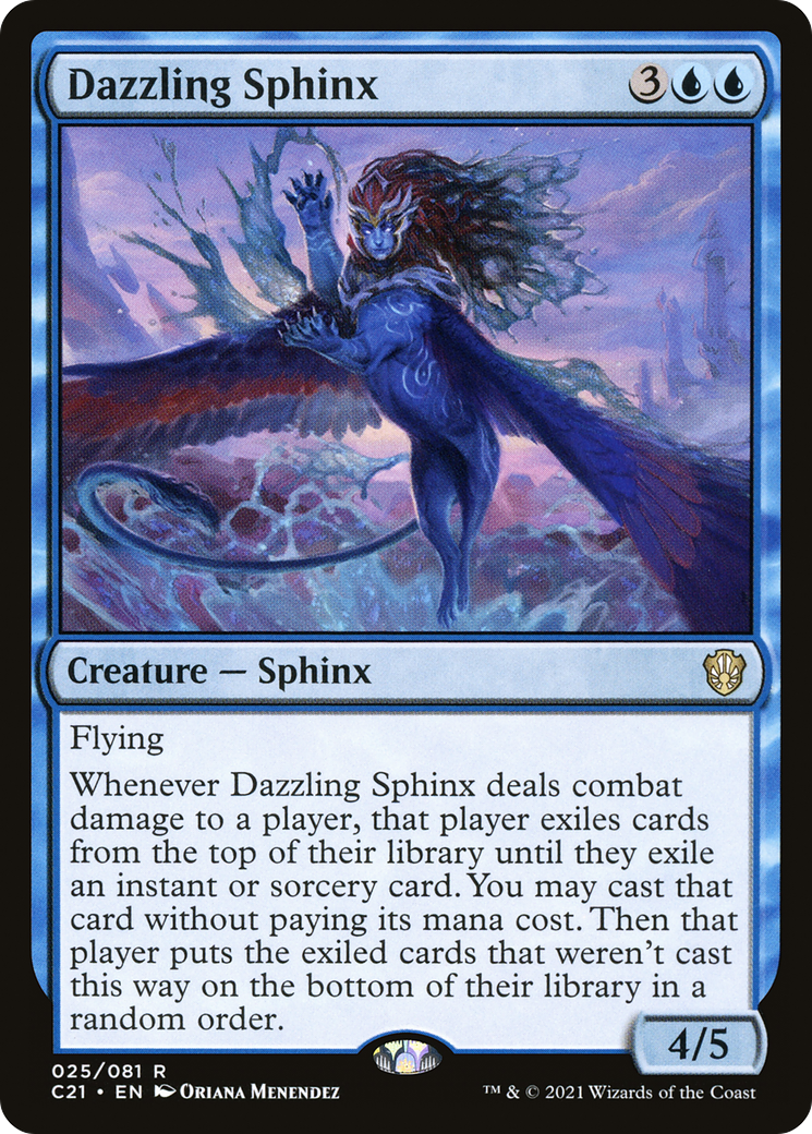 Sphinx éblouissant (C21-025) - Commander 2021 