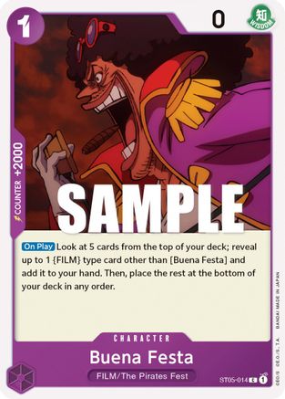 Buena Festa (ST05-014) - Starter Deck 5 : Édition Film 
