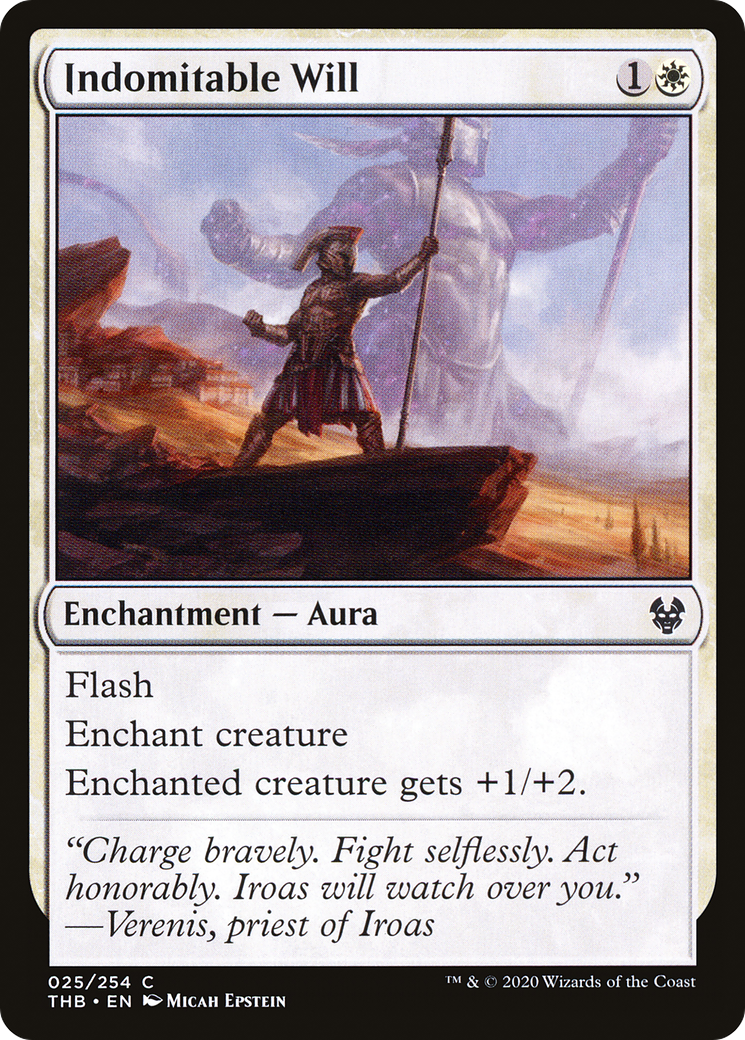 Volonté indomptable (THB-025) - Theros au-delà de la mort 