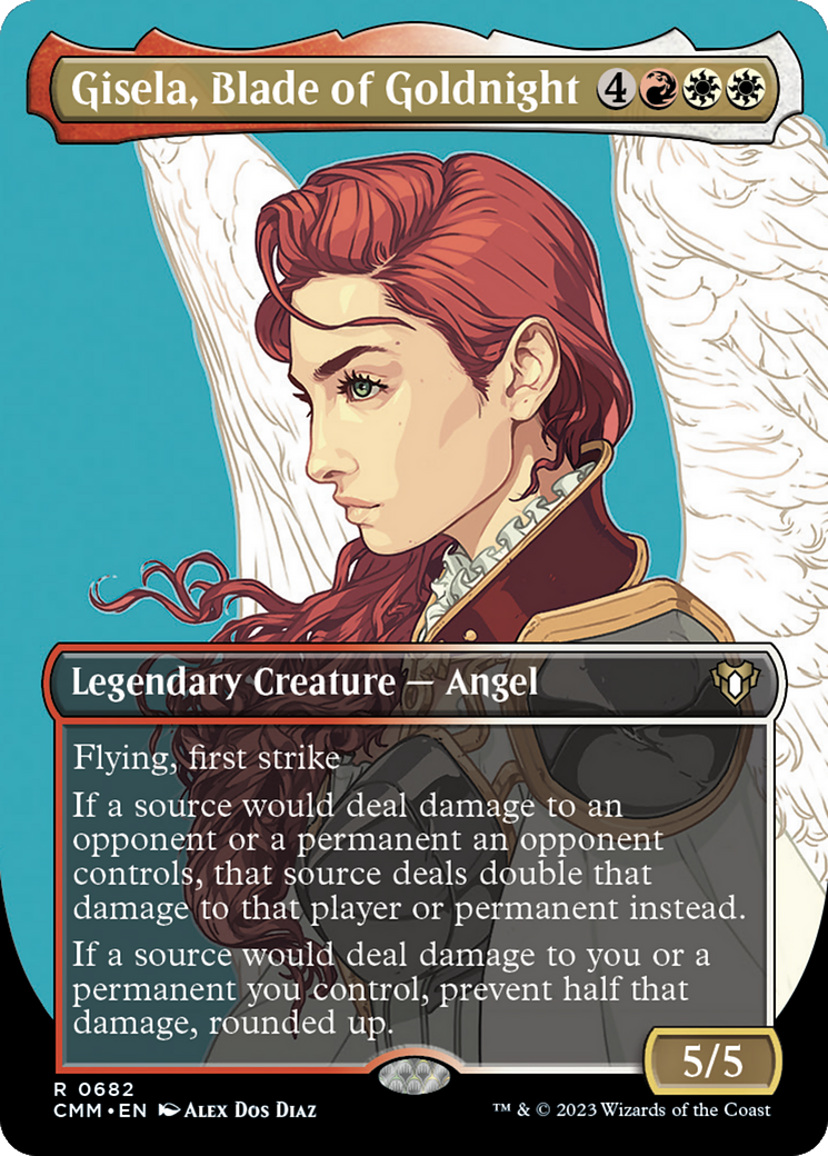 Gisela, Lame de la Nuit d'Or (CMM-682) - Commander Masters (Borderless) 