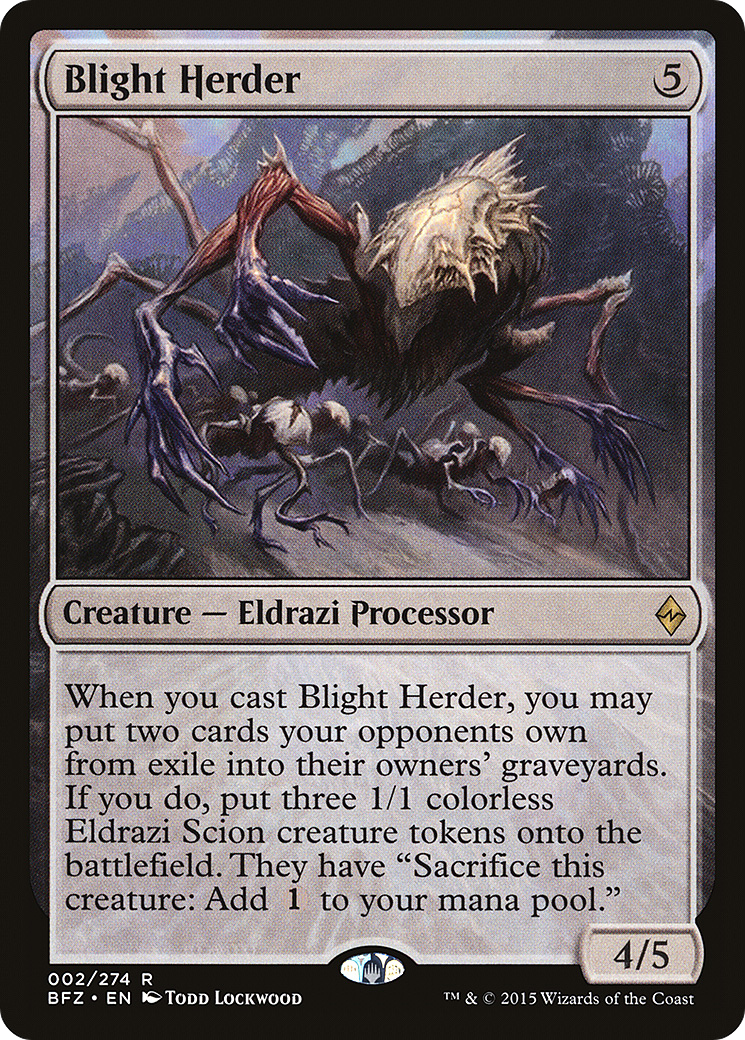 Blight Herder (BFZ-002) – Bataille pour Zendikar Foil 