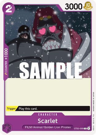 Scarlet (ST05-009) - Deck de démarrage 5 : Édition Film 