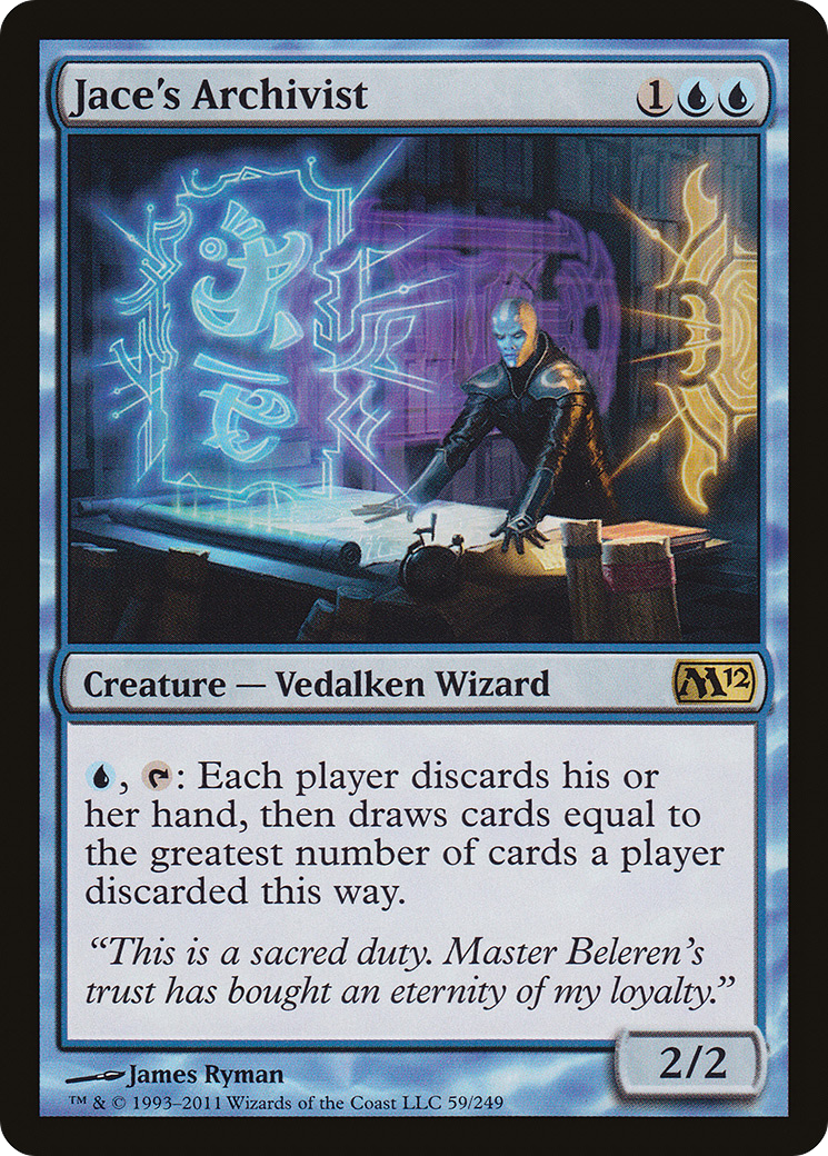 Archiviste de Jace (M12-059) - Magie 2012