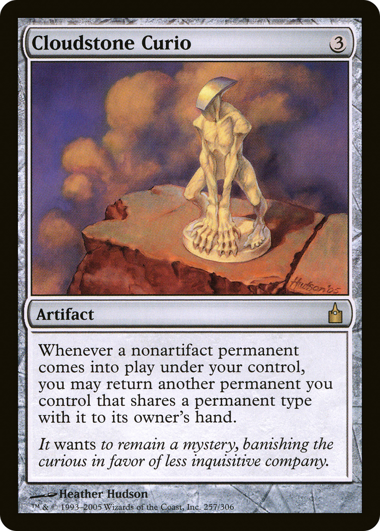 Curiosité de Pierre-Nuage (RAV-257) - Ravnica : La Cité des Guildes (Foil) 