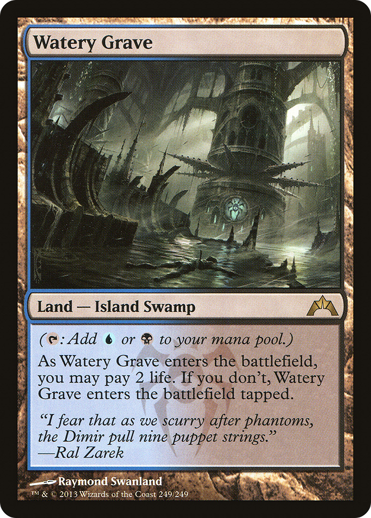 Watery Grave (GTC-249) - Gatecrash Foil 