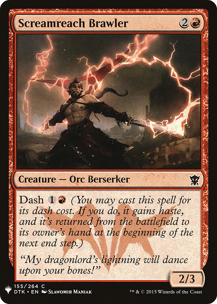 Screamreach Brawler (LIST-DTK-155) - The List