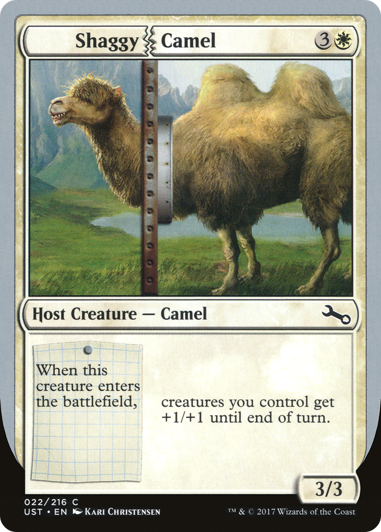 Chameau hirsute (UST-022) - Instable 