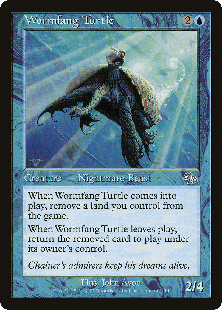 Tortue Croc-de-Ver (JUD-060) - Jugement Foil 