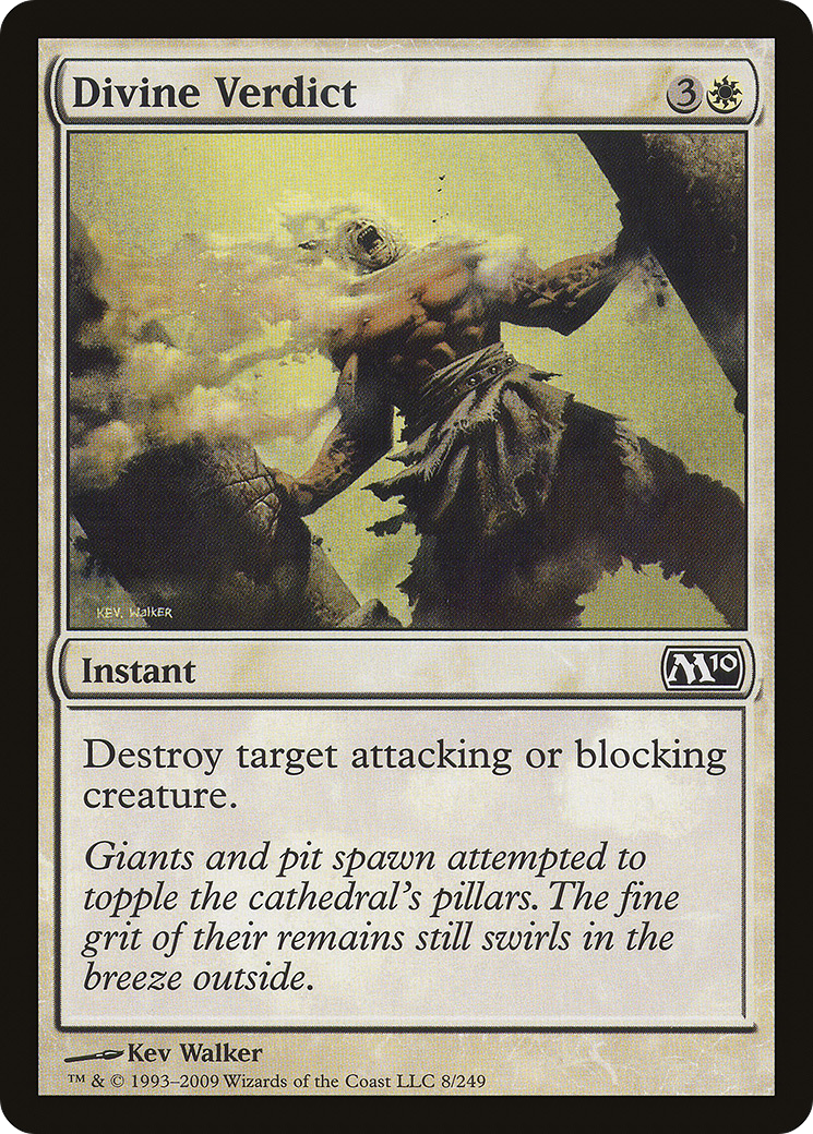 Divine Verdict (M10-008) - Magic 2010