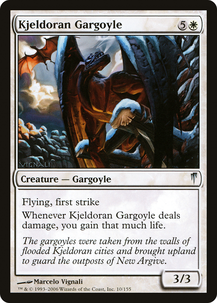 Gargouille de Kjeldoran (CSP-010) - Vague de froid 