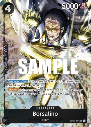 Borsalino (Art alternatif) (OP02-114) - Paramount War Foil 