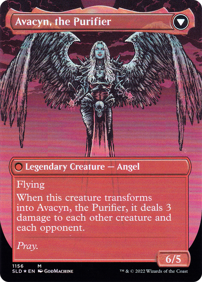 Archange Avacyn // Avacyn, la Purificatrice (SLD-1156) - Goutte de Secret Lair (sans bordure) Foil 