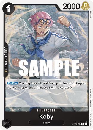 Koby (ST06-002) - Deck de démarrage 6 : Justice absolue 