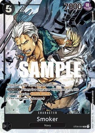 Smoker (ST06-004) - Deck de démarrage 6 : Absolute Justice Foil 