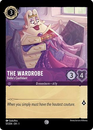 L'Armoire - La confidente de Belle (57/204) - Le premier chapitre, Cold Foil 