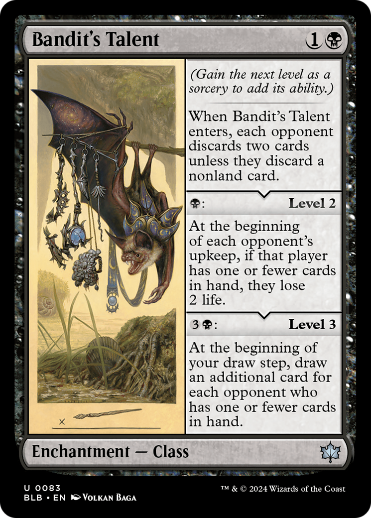 Le talent du bandit (BLB-083) - Bloomburrow Foil 