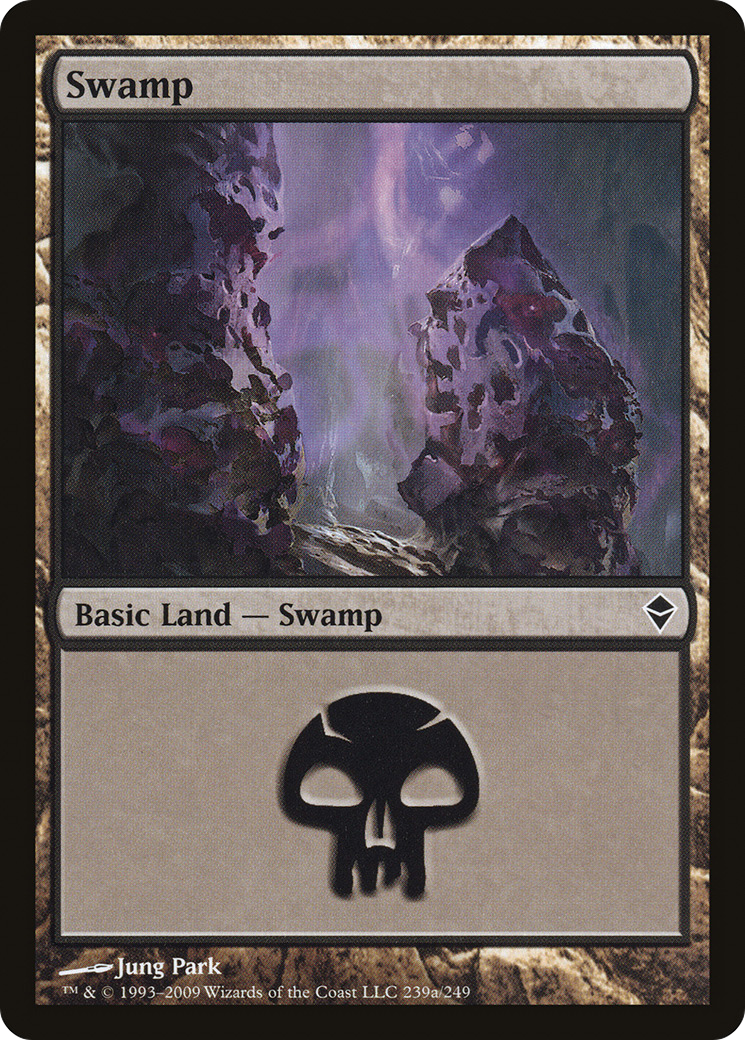 Swamp (ZEN-239A) - Zendikar