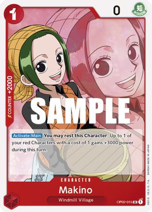 Makino (OP02-015) - Guerre Paramount 
