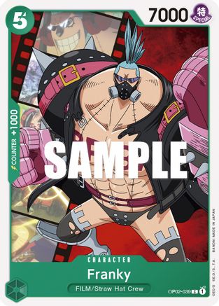 Franky (OP02-039) - Guerre Paramount 