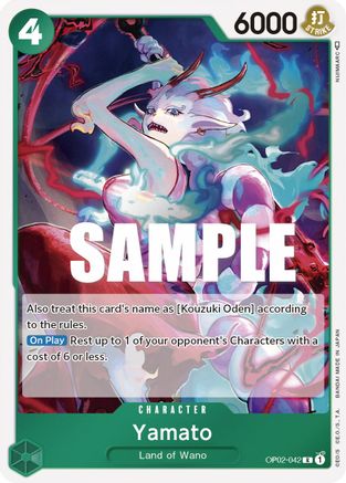 Yamato (OP02-042) - Paramount War Foil 