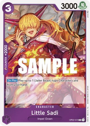 Petit Sadi (OP02-073) - Paramount War Foil 