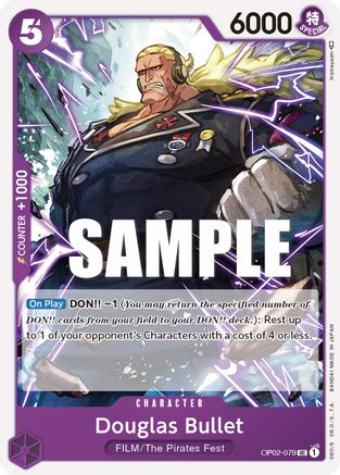 Douglas Bullet (OP02-079) - Paramount War 